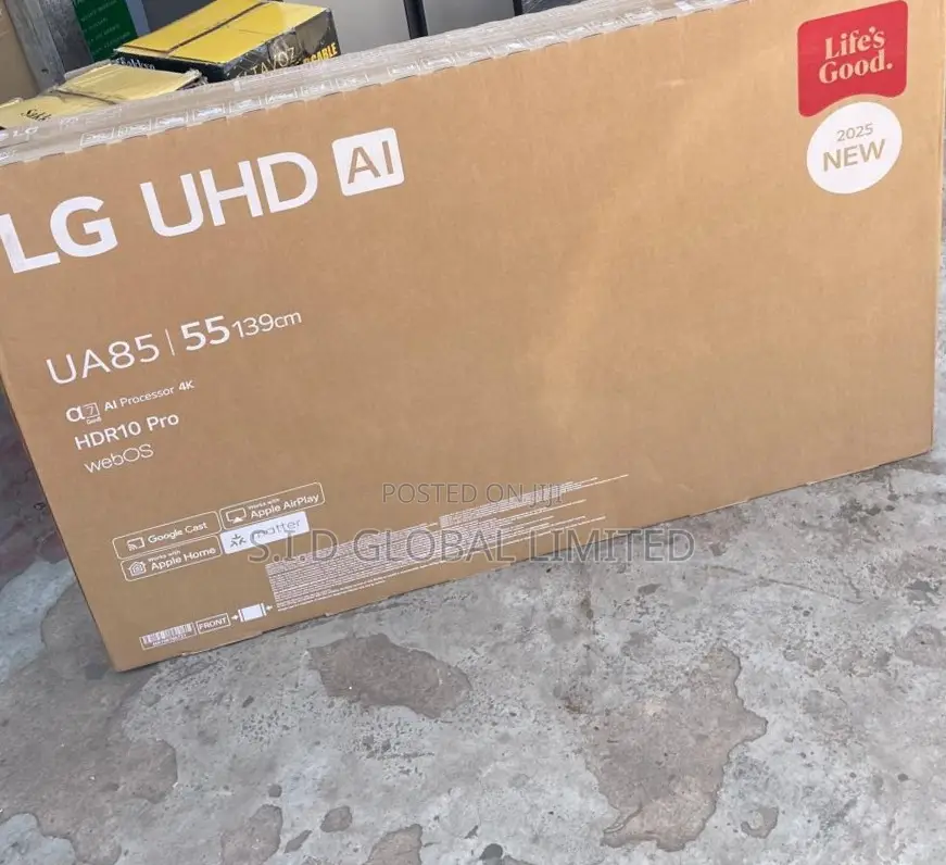 True Cinema Experience Lg 55" Uhd Ai Smart Tv