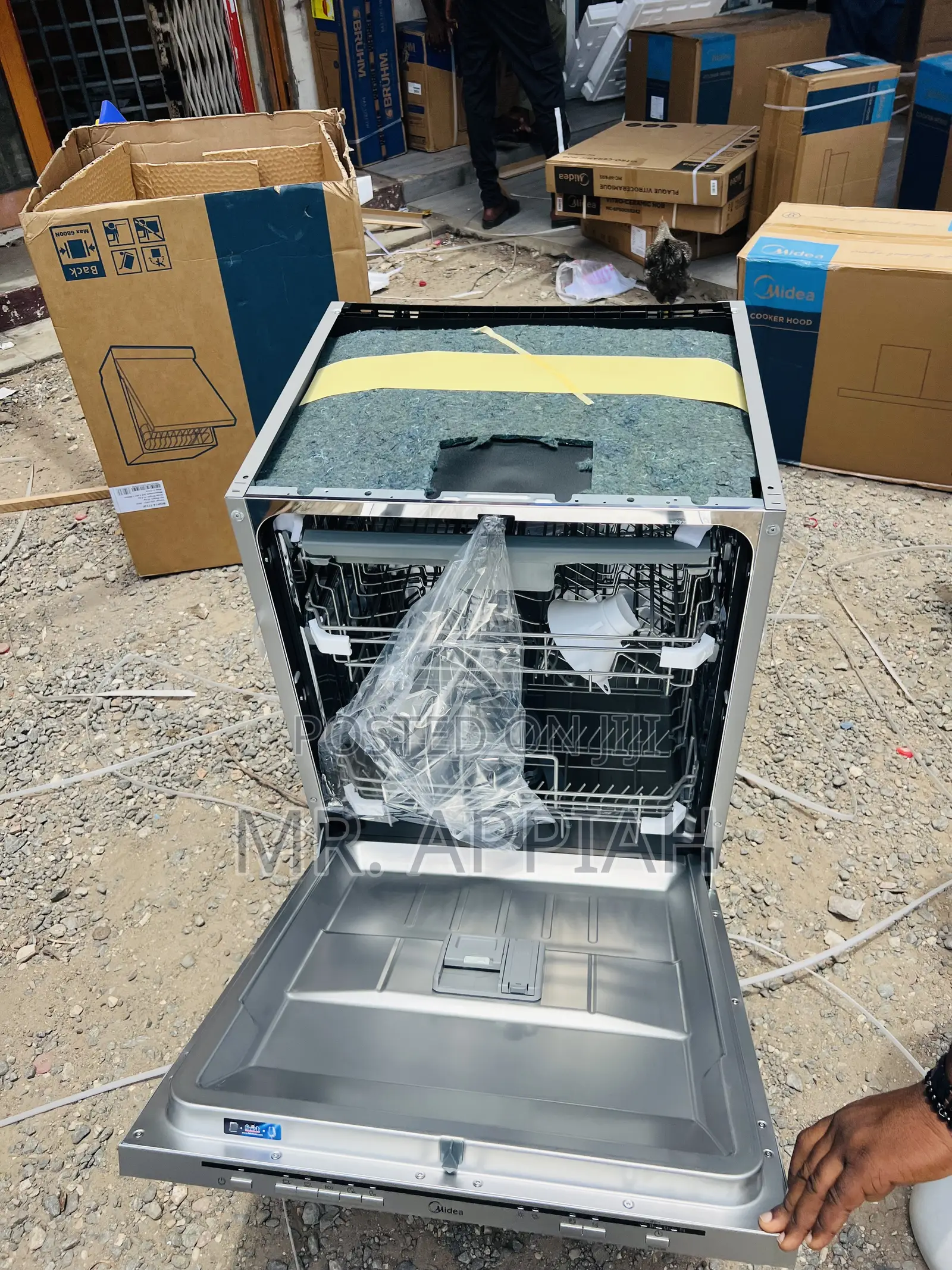 Order Midea Wqp12-5201g(S) 11liters Electric Dishwasher..