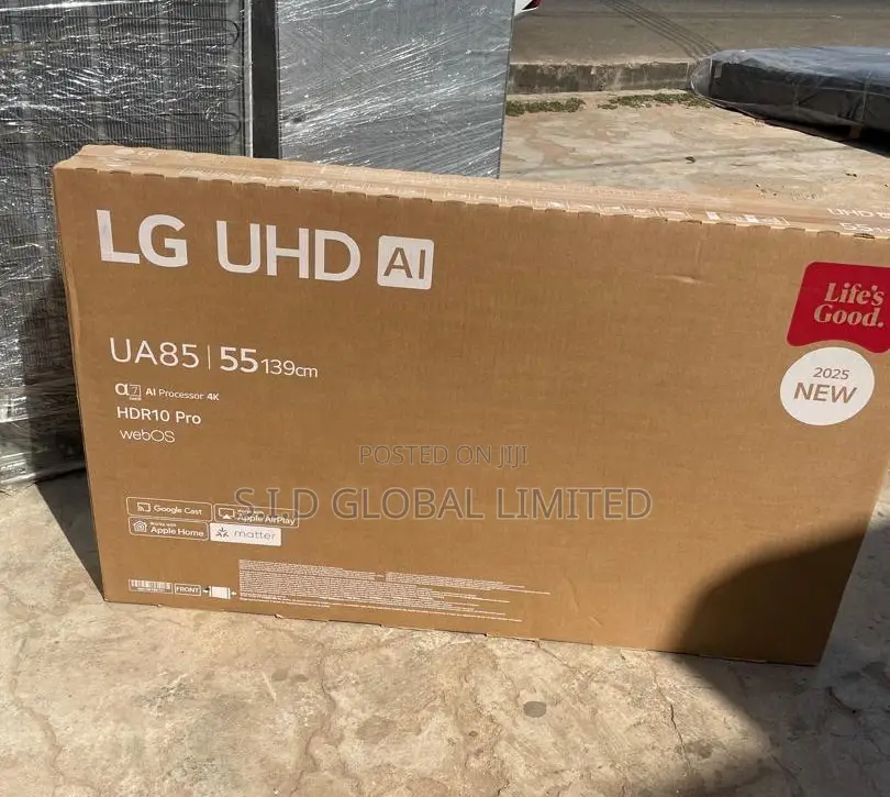Lg 55-Inch Ua85: Smart Ai Picture Sound Wizard