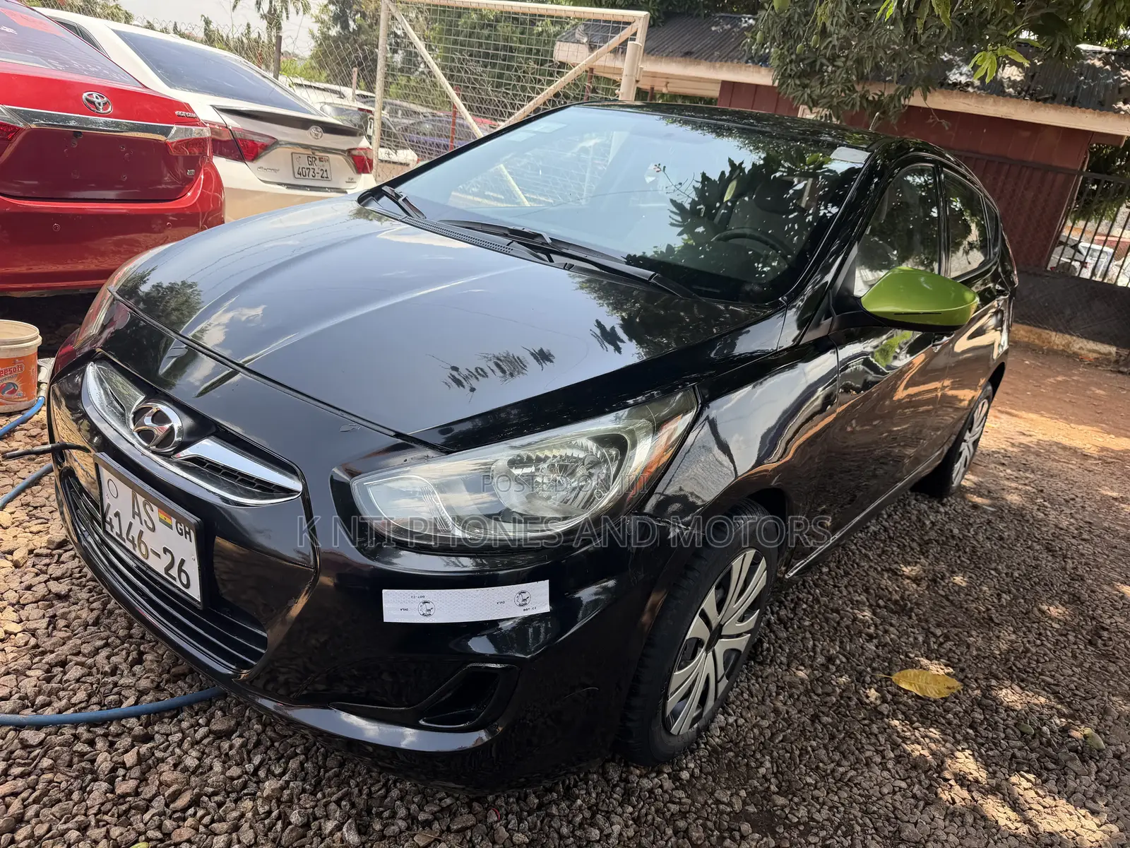 Hyundai Accent GS 4dr Hatchback (1.6L 4cyl 6A) 2014 White