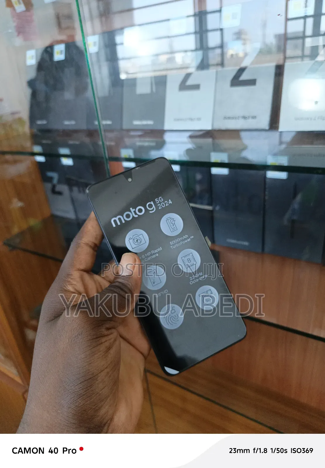 Motorola Moto G (2024) 128 GB Black