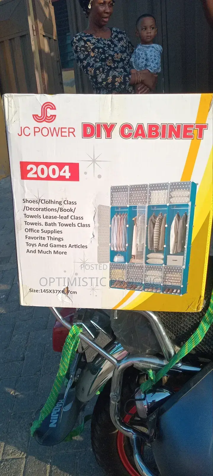 Plastic Wardrobe 20 Cubes