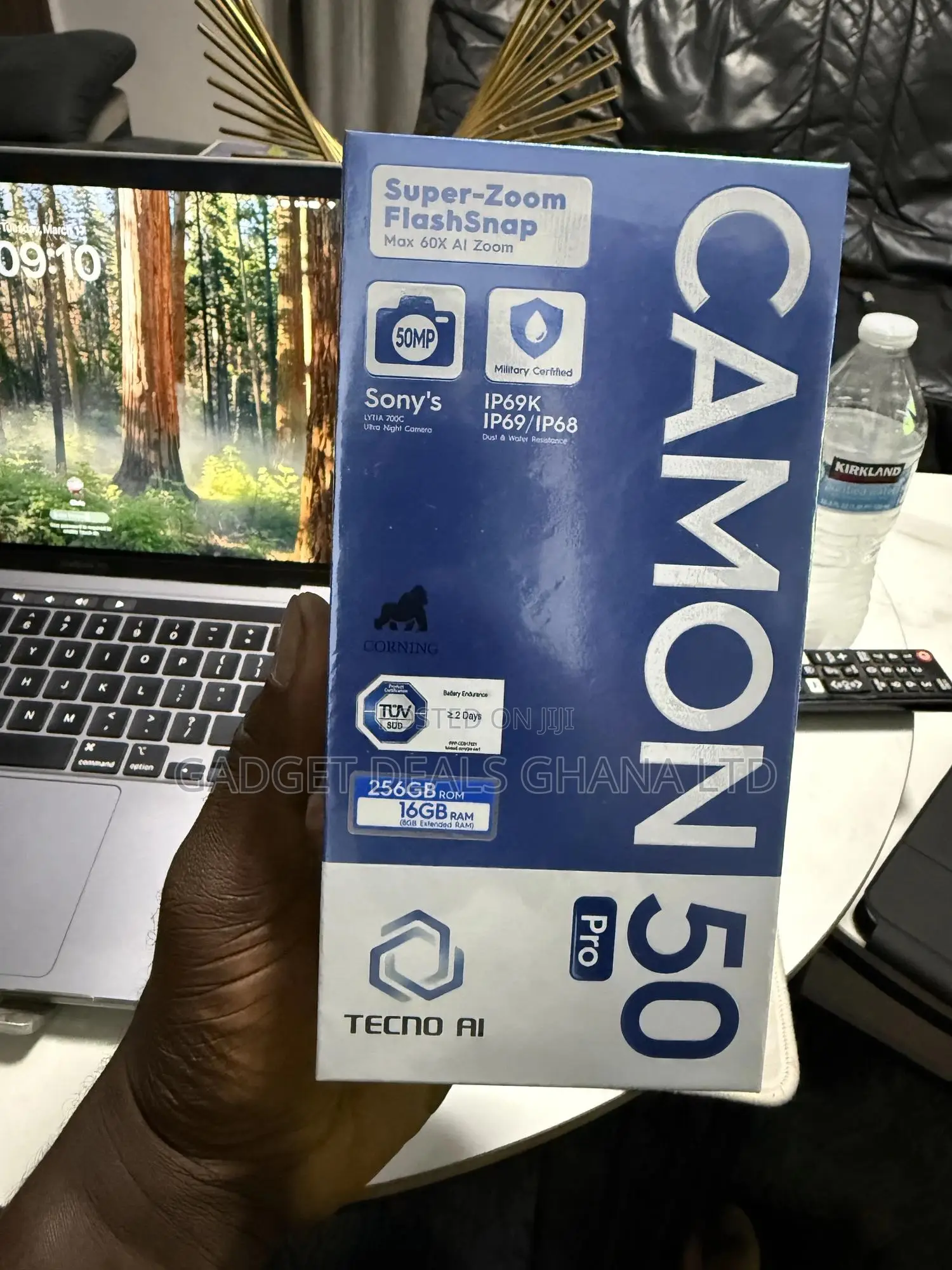 New Tecno Camon 50 Pro 256 GB Black