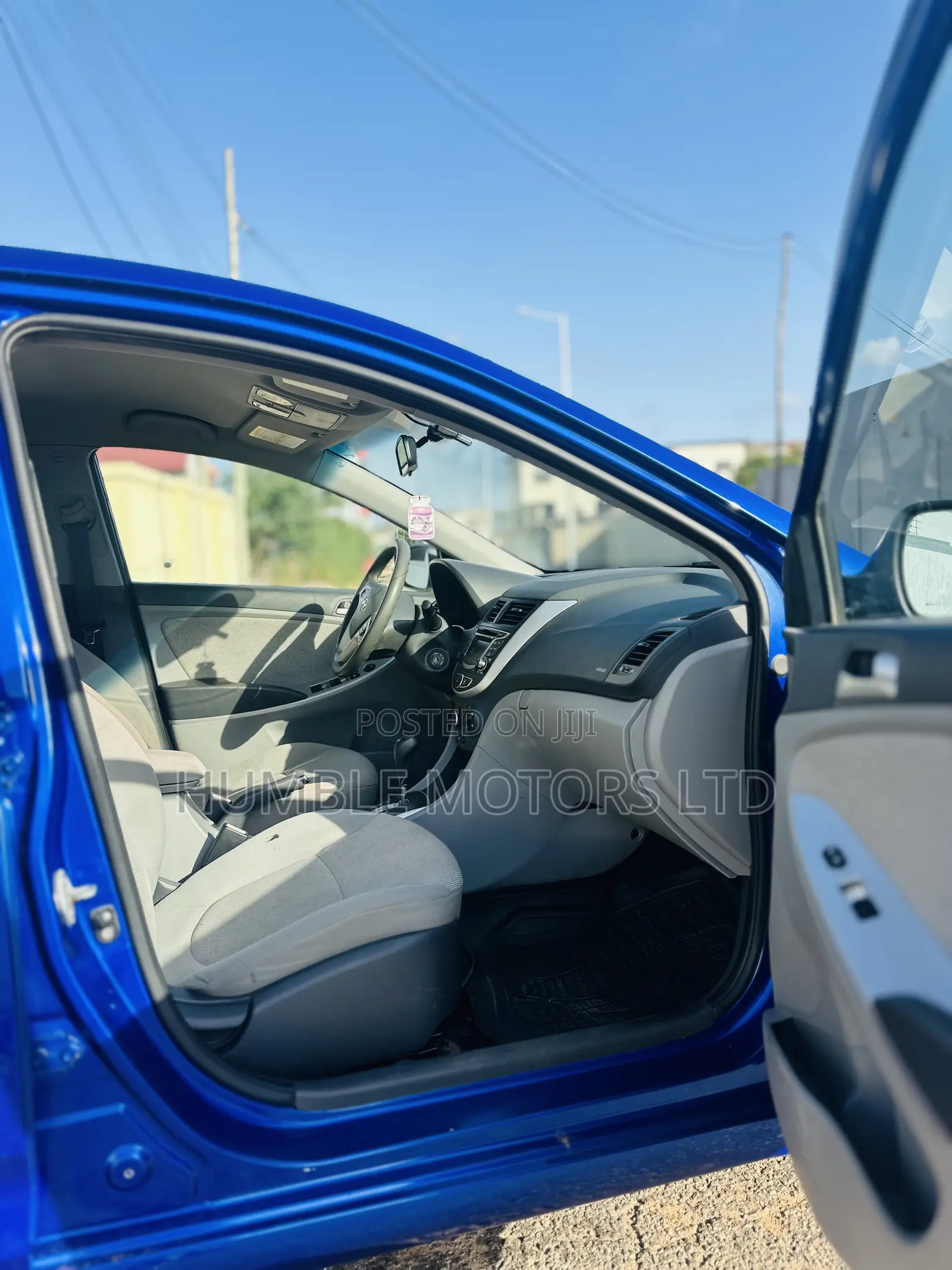 Hyundai Accent 2012 Blue