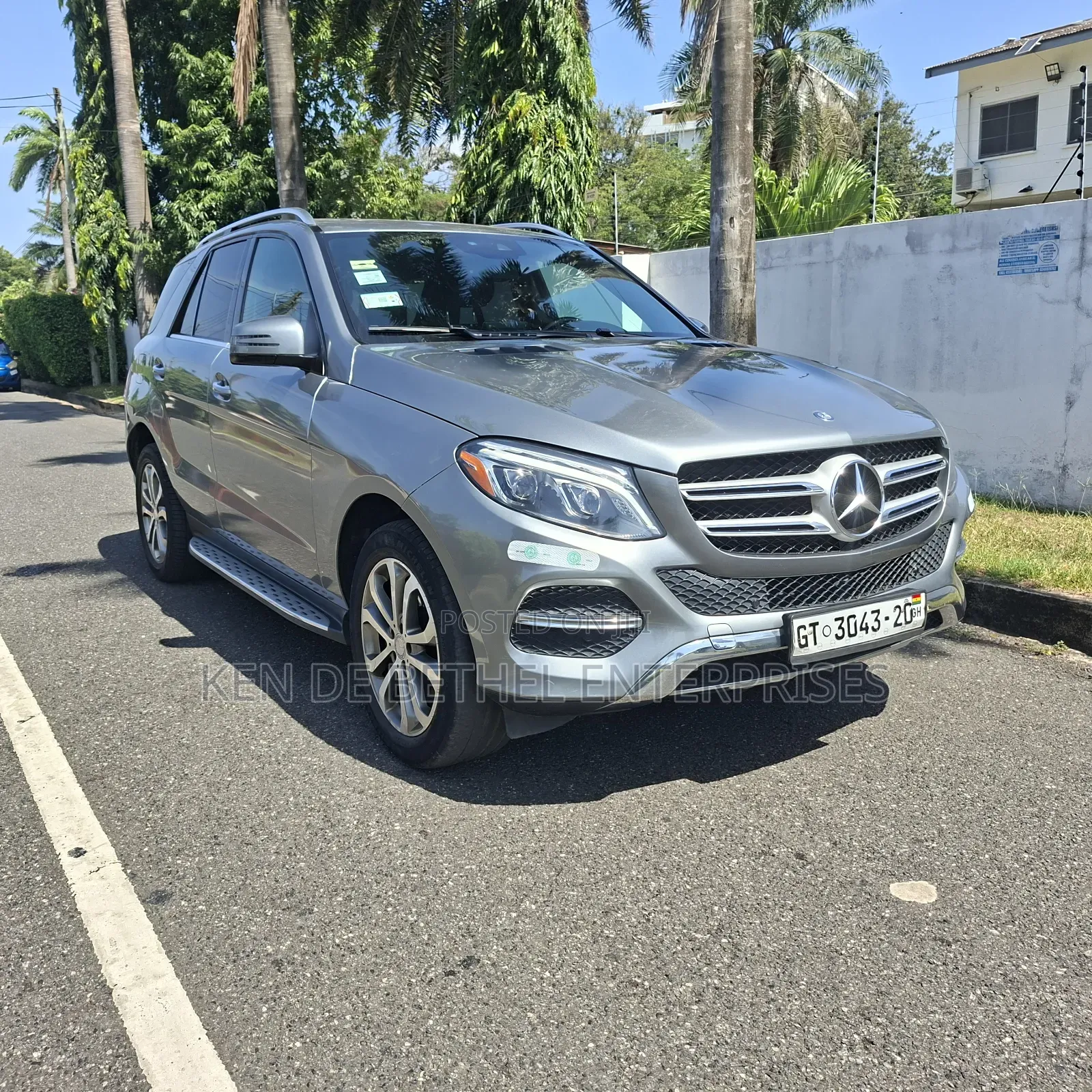 Mercedes-Benz GLE-Class GLE 350d 4MATIC 2015 Silver