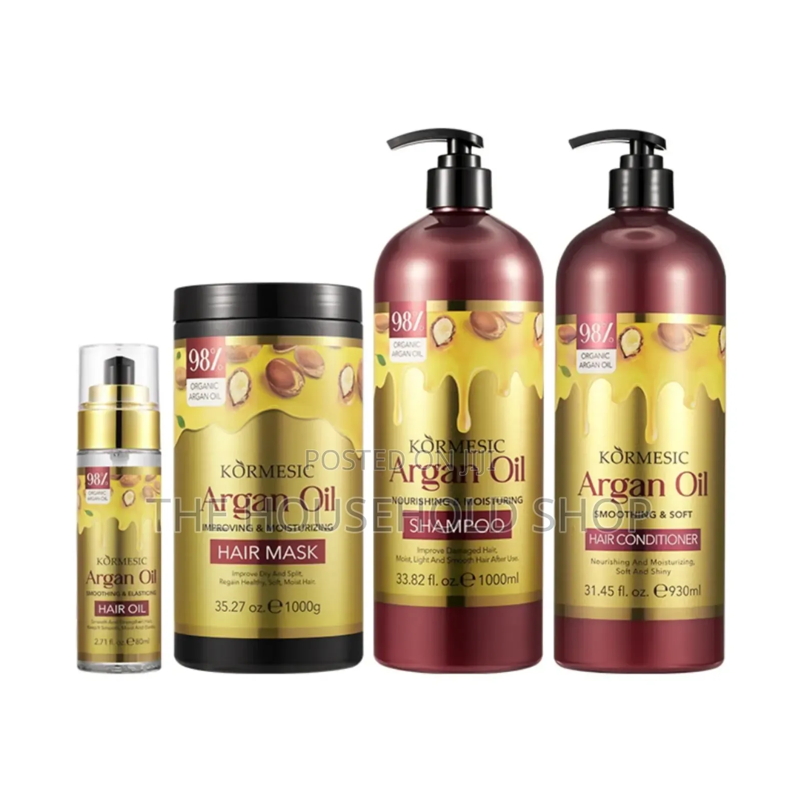 Argan Oil Hair Care Set