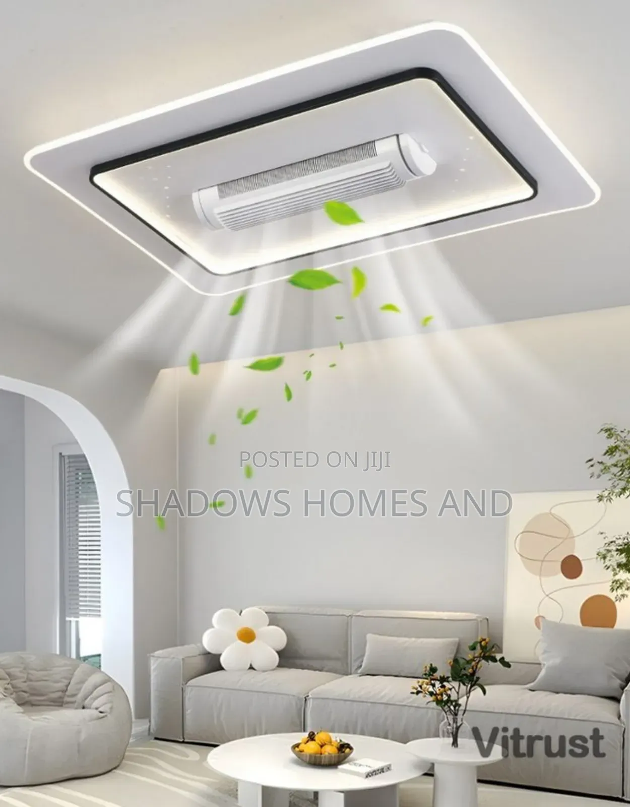 Stationary Celling Fan/Light