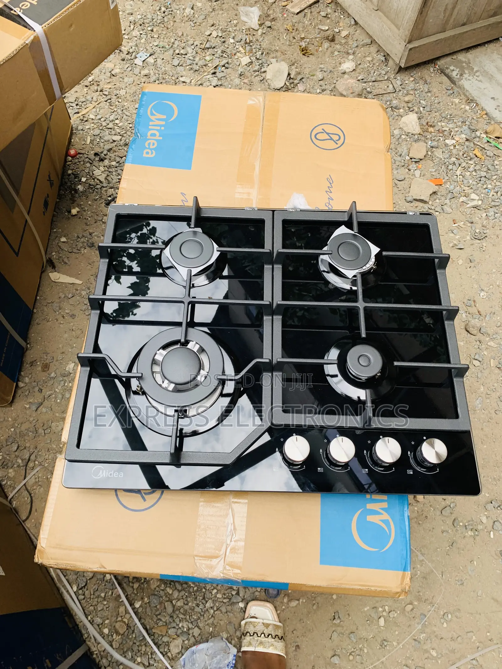Available Now Midea 4burner Gas Cooker Built in 60g40me