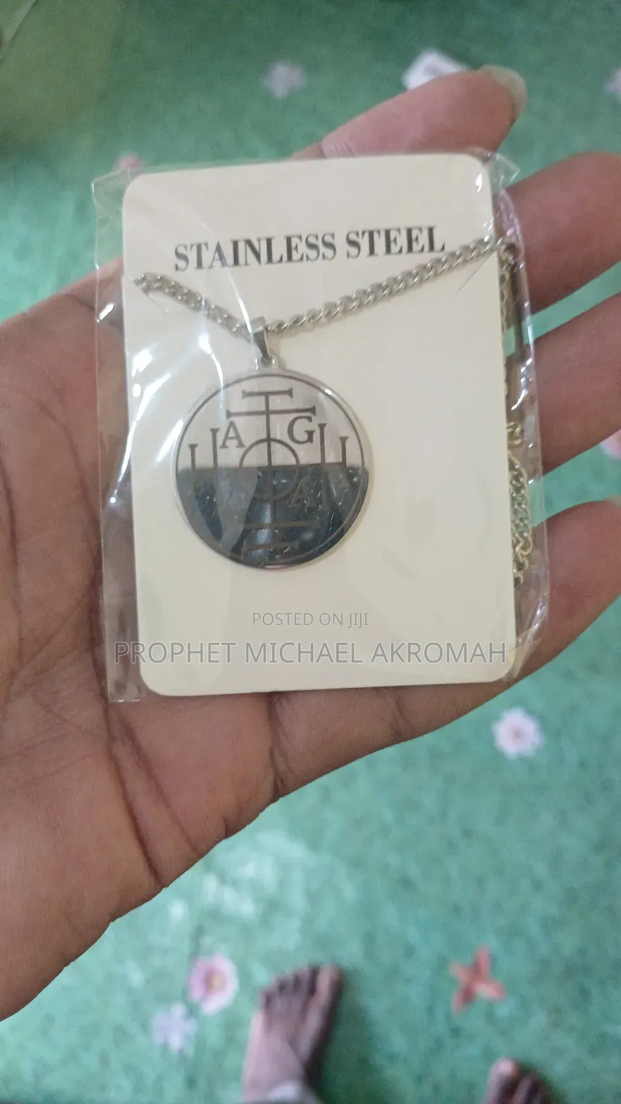 Holy Agla Seal Amulet Necklace