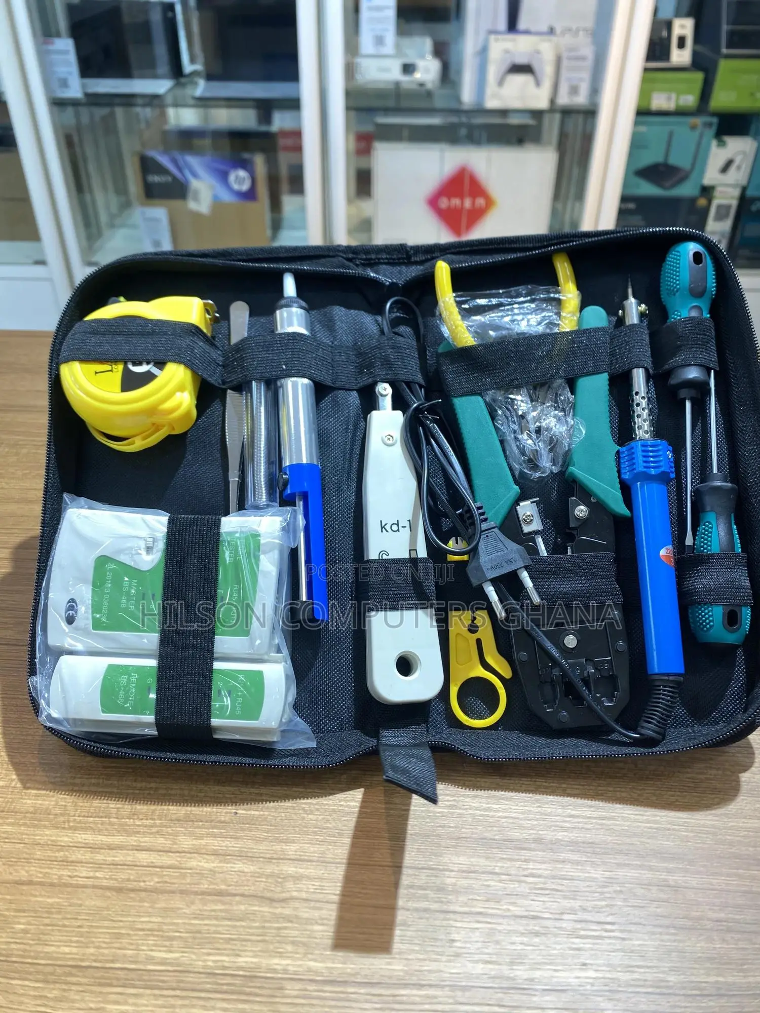 Network Tool Kit – All-in-One Cable Installation Maintenance Set