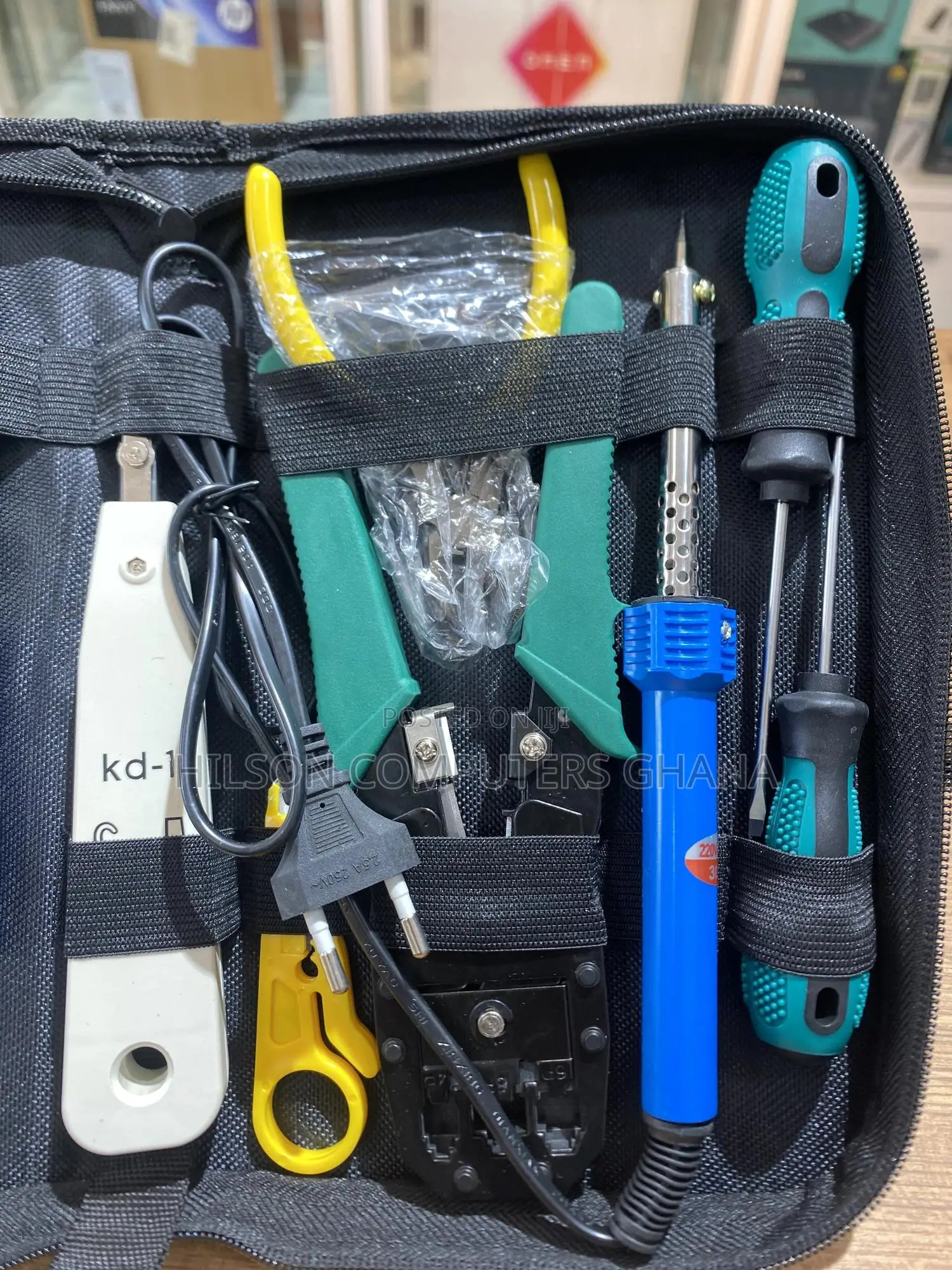 Network Tool Kit – All-in-One Cable Installation Maintenance Set