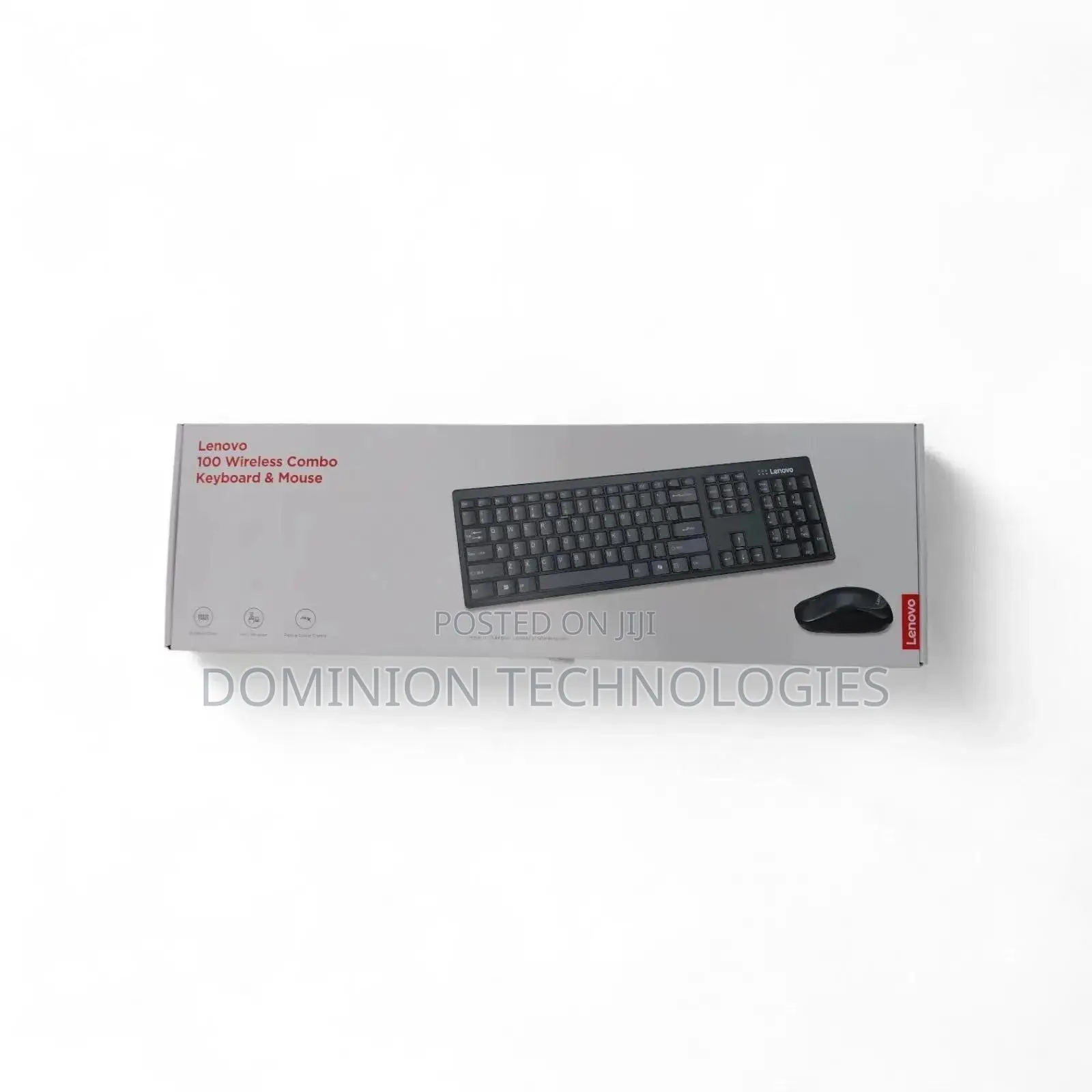 Lenovo 100 Wireless Keyboard and Mouse Combo Gx30l66303