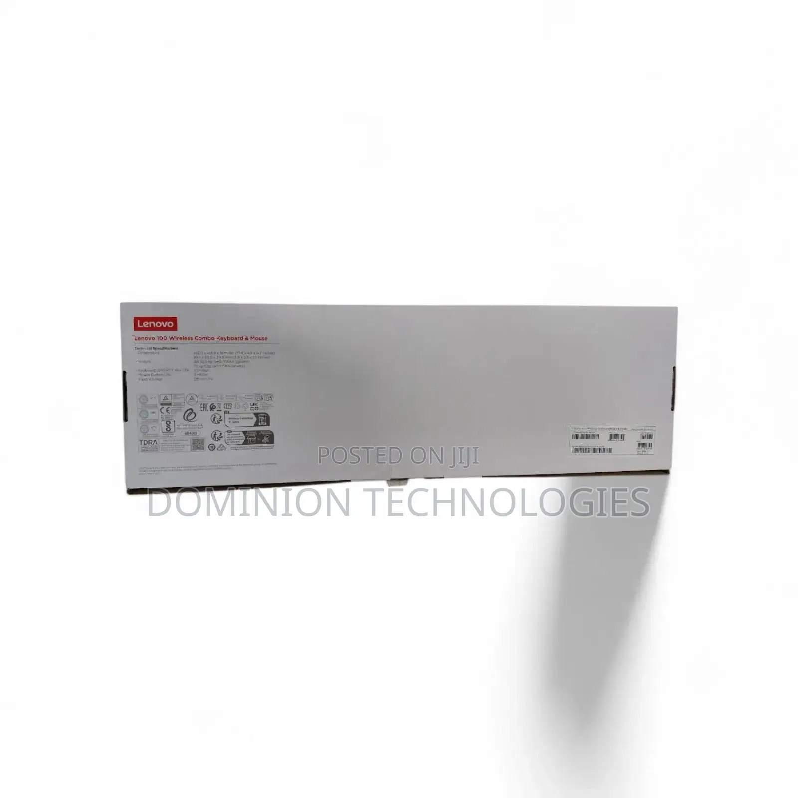 Lenovo 100 Wireless Keyboard and Mouse Combo Gx30l66303