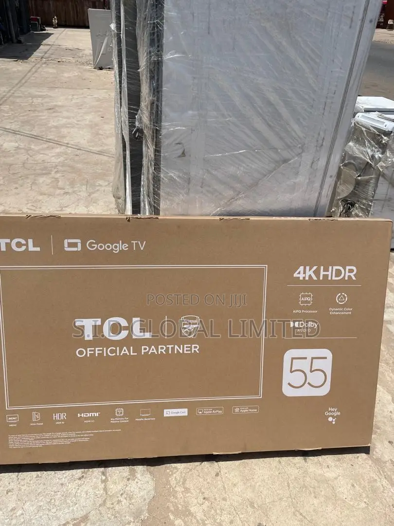 TCL 55" P6k Google Tv Stunning HDR Entertainment