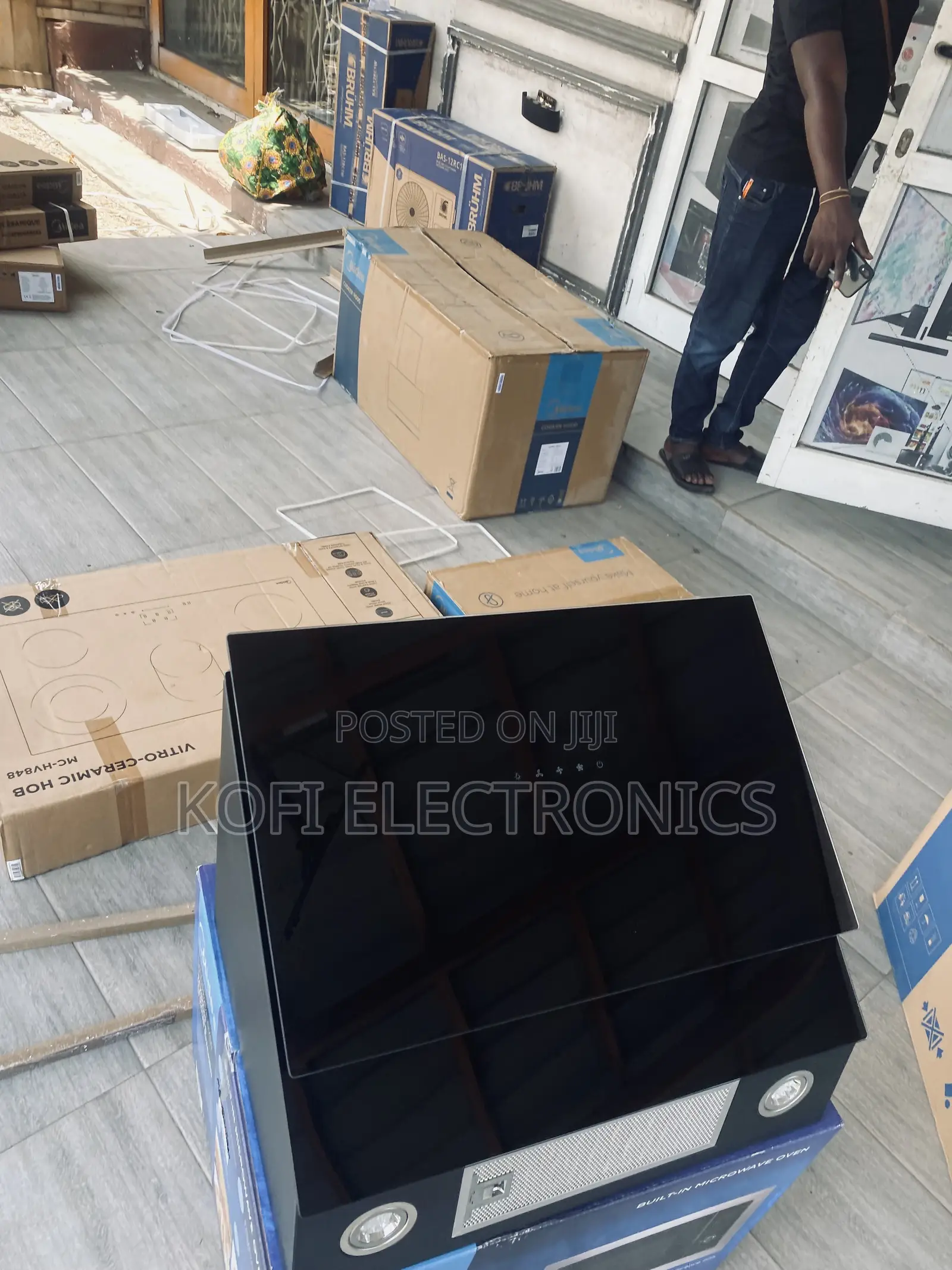 Authentic 60j72-B Cooker Hood With Powerful Air Extraction