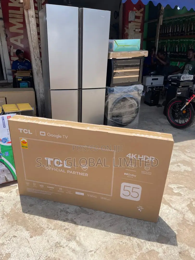 TCL 55" P6k HDR Tv 2025 Model Smart and Sleek Design