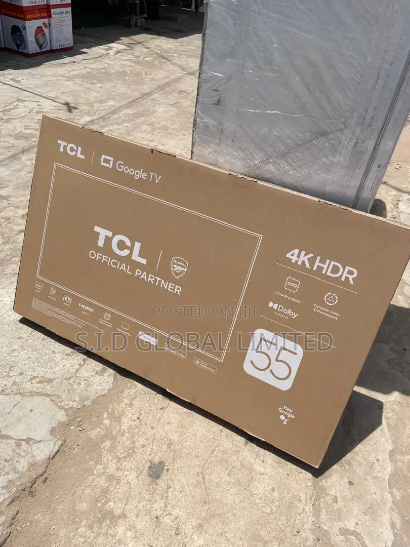 TCL 55" P6k HDR Tv Ai Clarity for Perfect Imagery