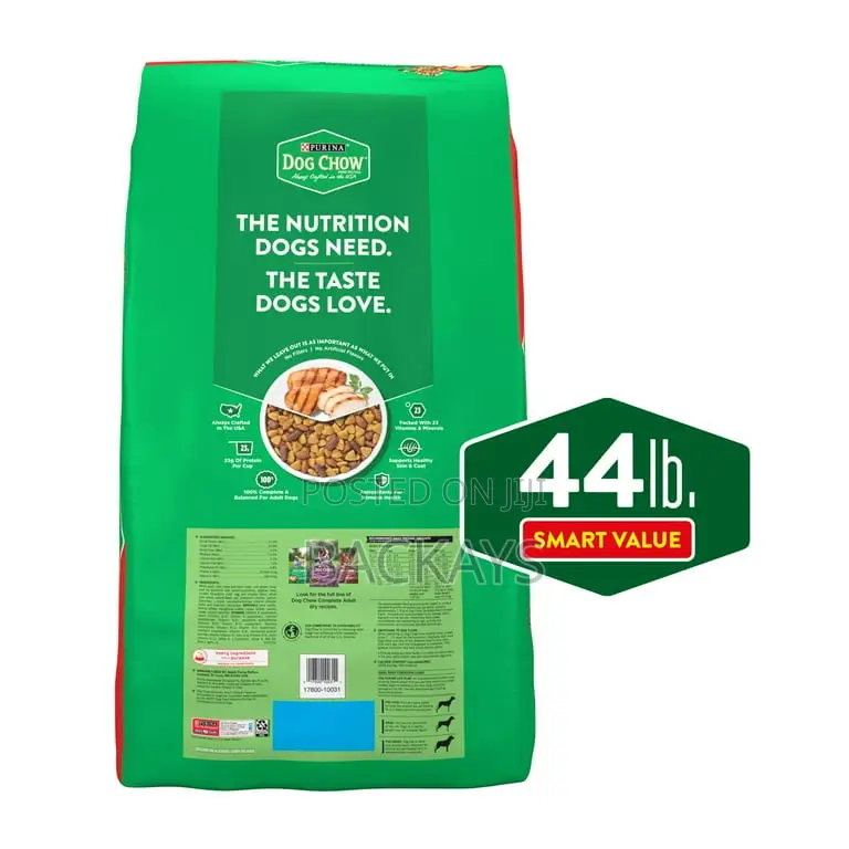 Brand New Purina Dog Chow Adult Dog Food 21.8kg