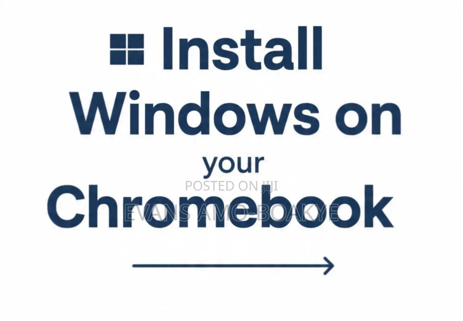Install Windows on Chromebook