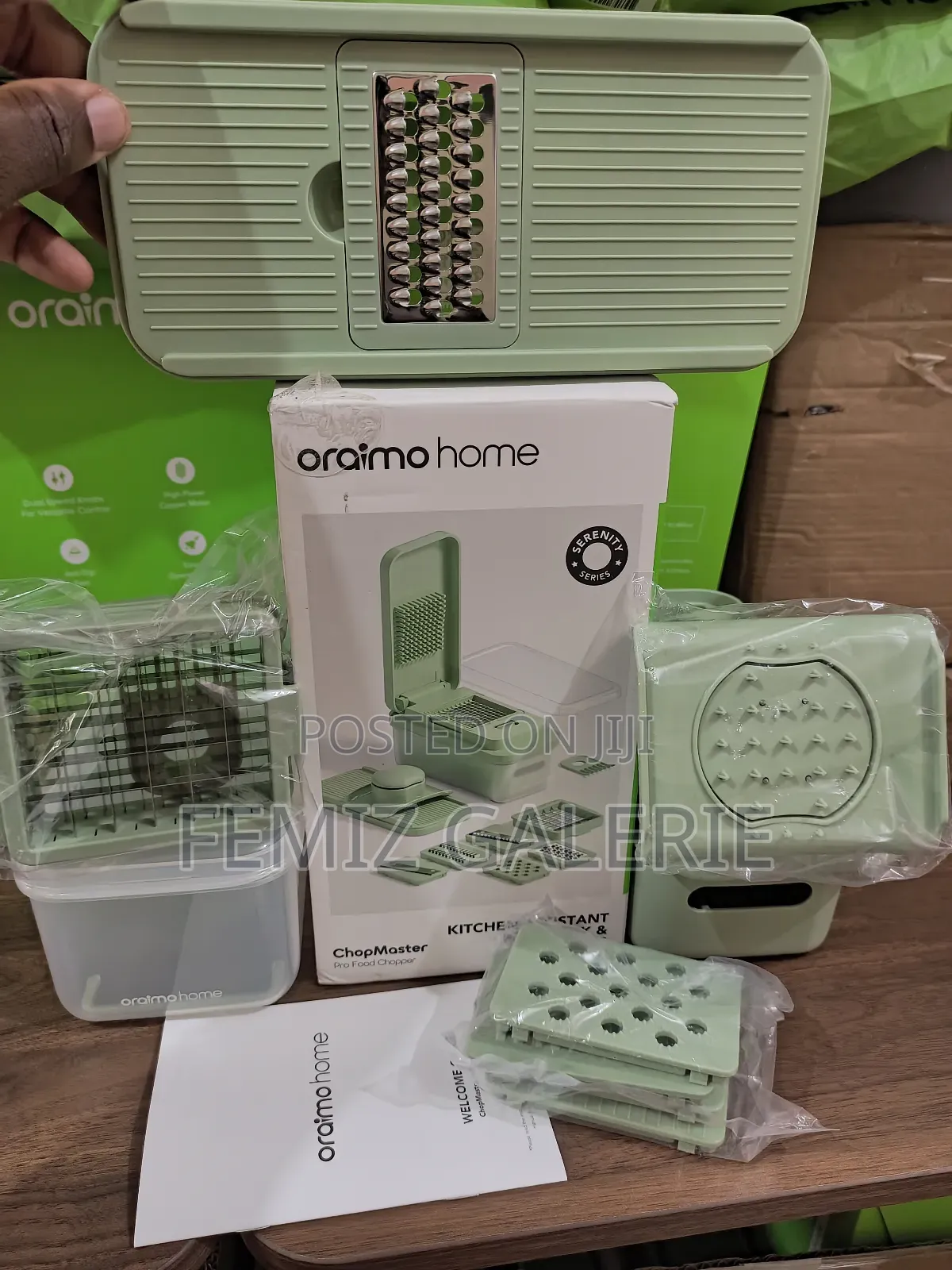 Oraimo Chopmaster 7in1 Ultra Sharp Blades Pro Food Chopper