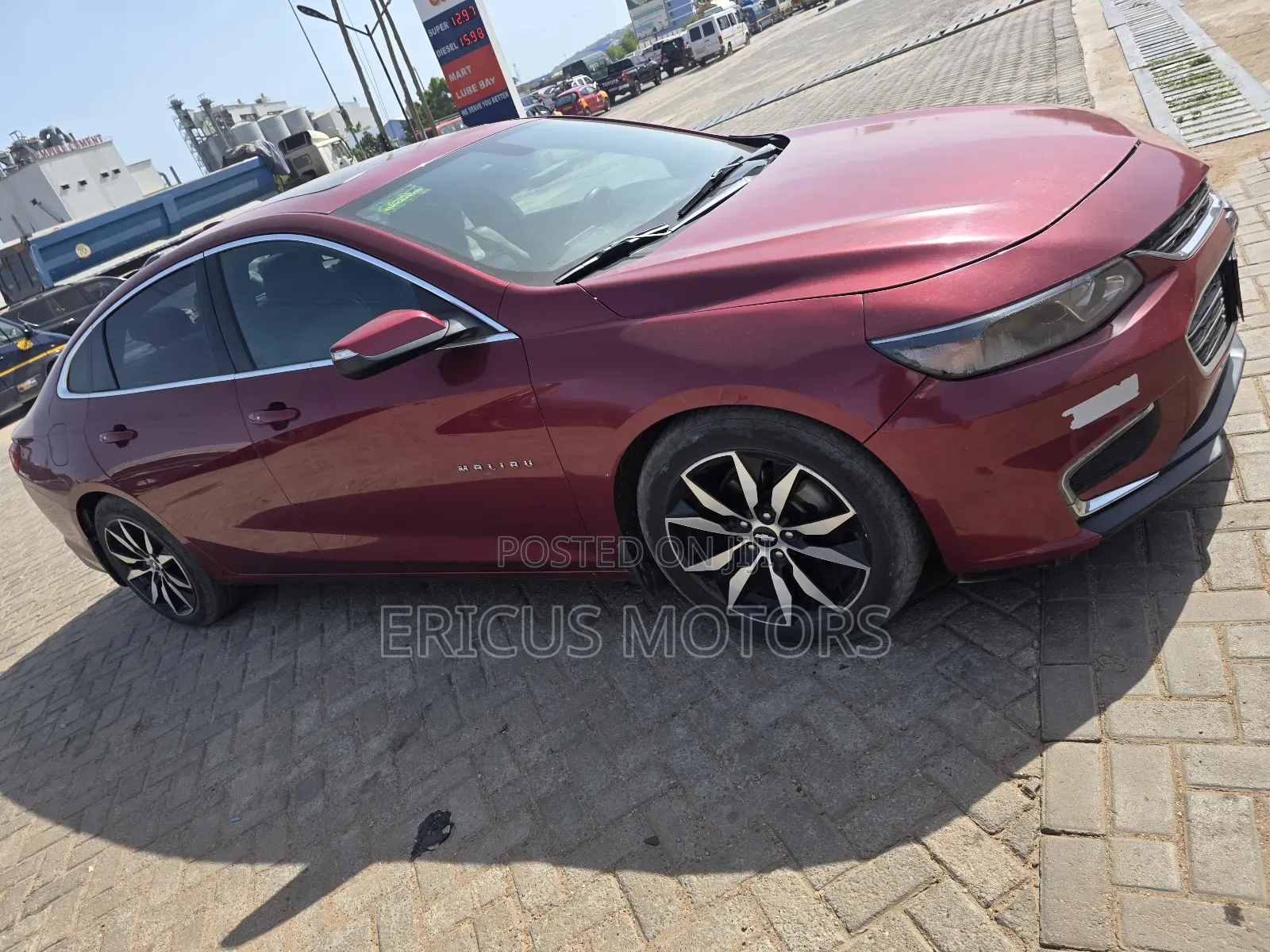 Chevrolet Malibu LT 4dr Sedan w/1LT (2.5L 4cyl 6A) 2015 Red