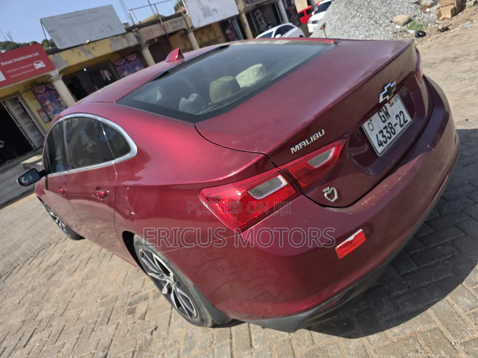 Chevrolet Malibu LT 4dr Sedan w/1LT (2.5L 4cyl 6A) 2015 Red