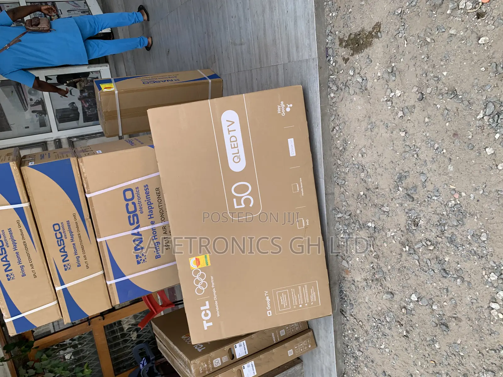 Ultra Modern TCL 50 Inch Uhd Android Frameless 50s5k Tv