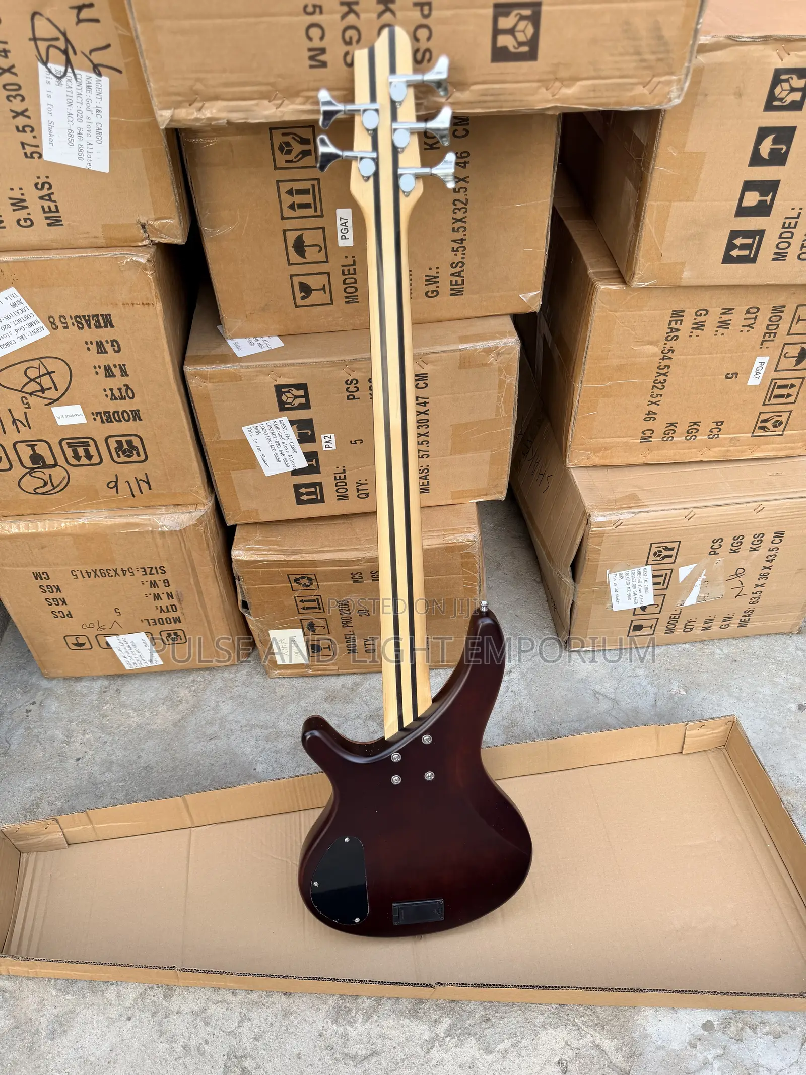 Ibanez 5-String Active Electric Bass Guitar.