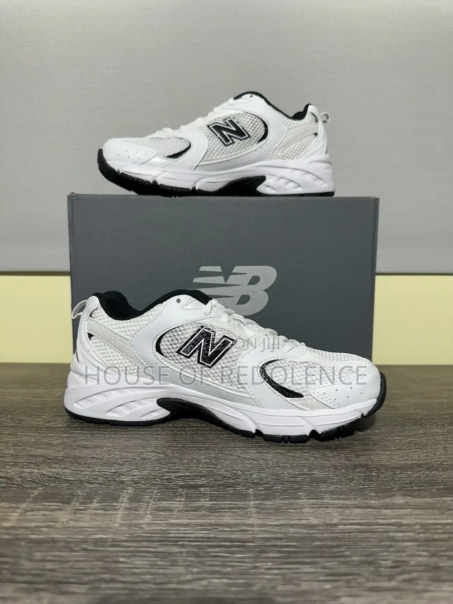New Balance 530 Sneakers in White/Black Colorway