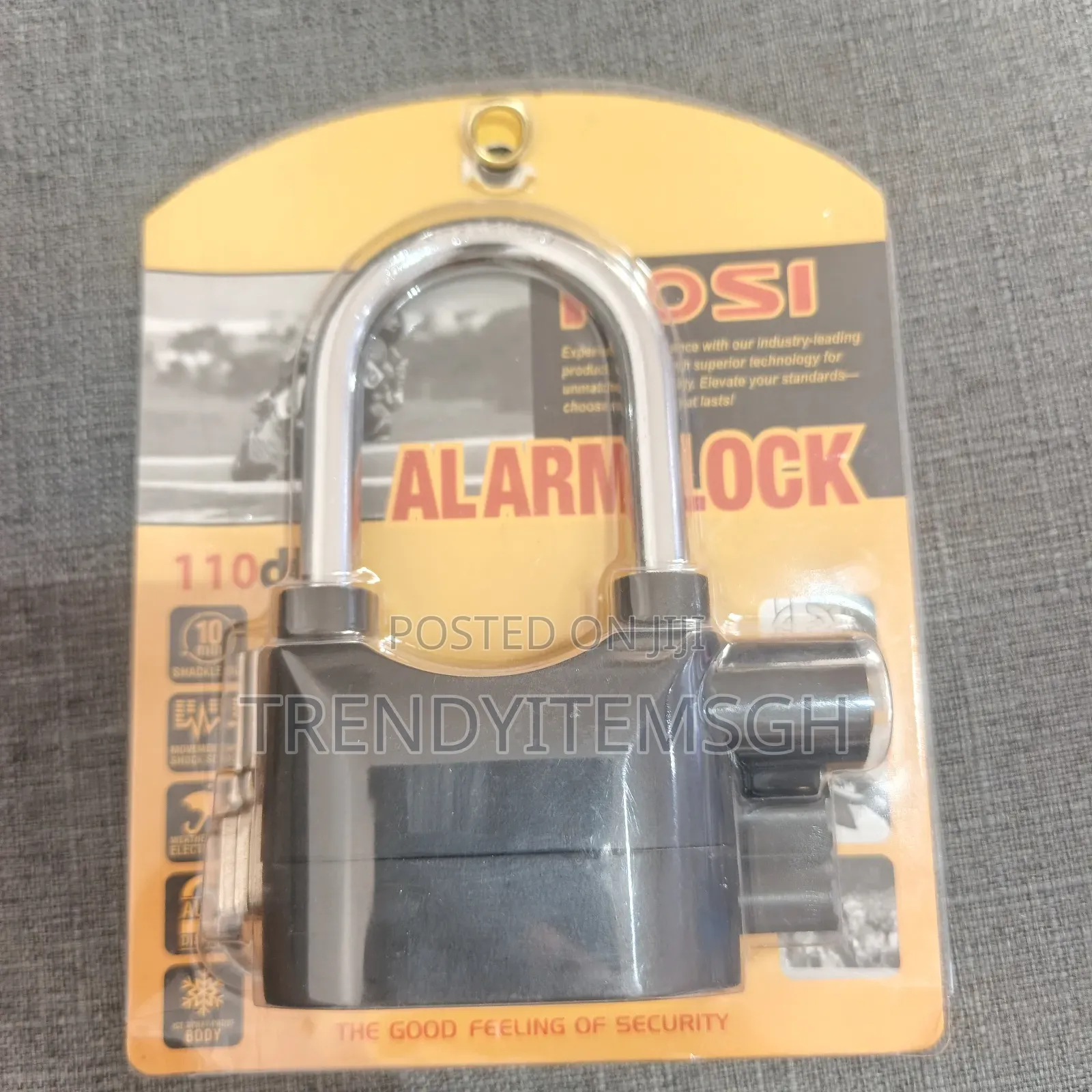 Waterproof High Security Alarm Padlock