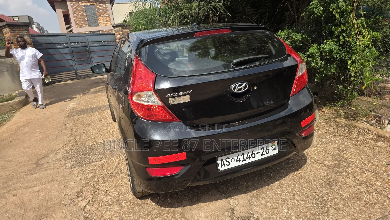 Hyundai Accent GLS 4dr Sedan (1.6L 4cyl 6M) 2014 Black