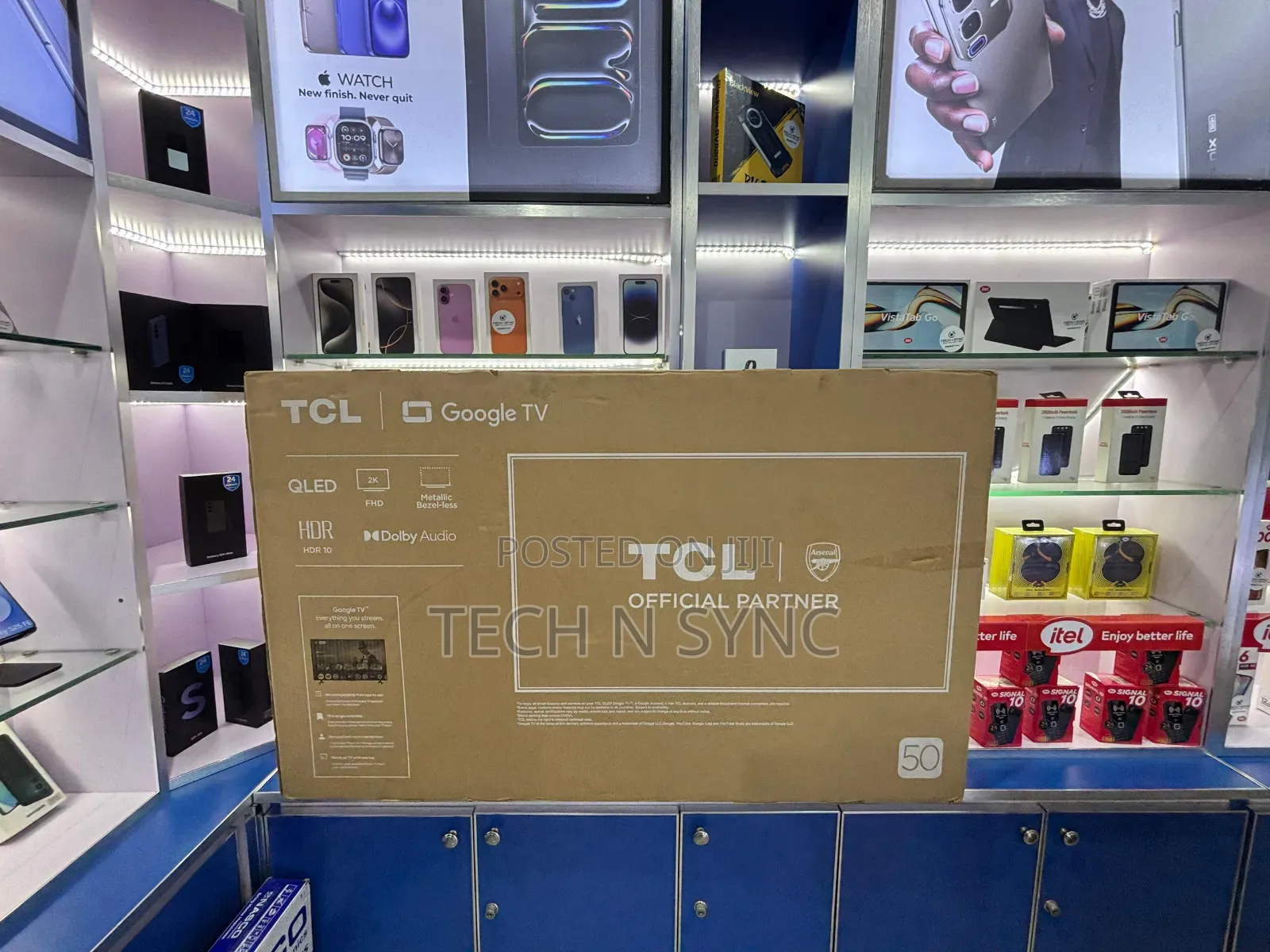 TCL Qled-FHD Smart Android Tv 50"