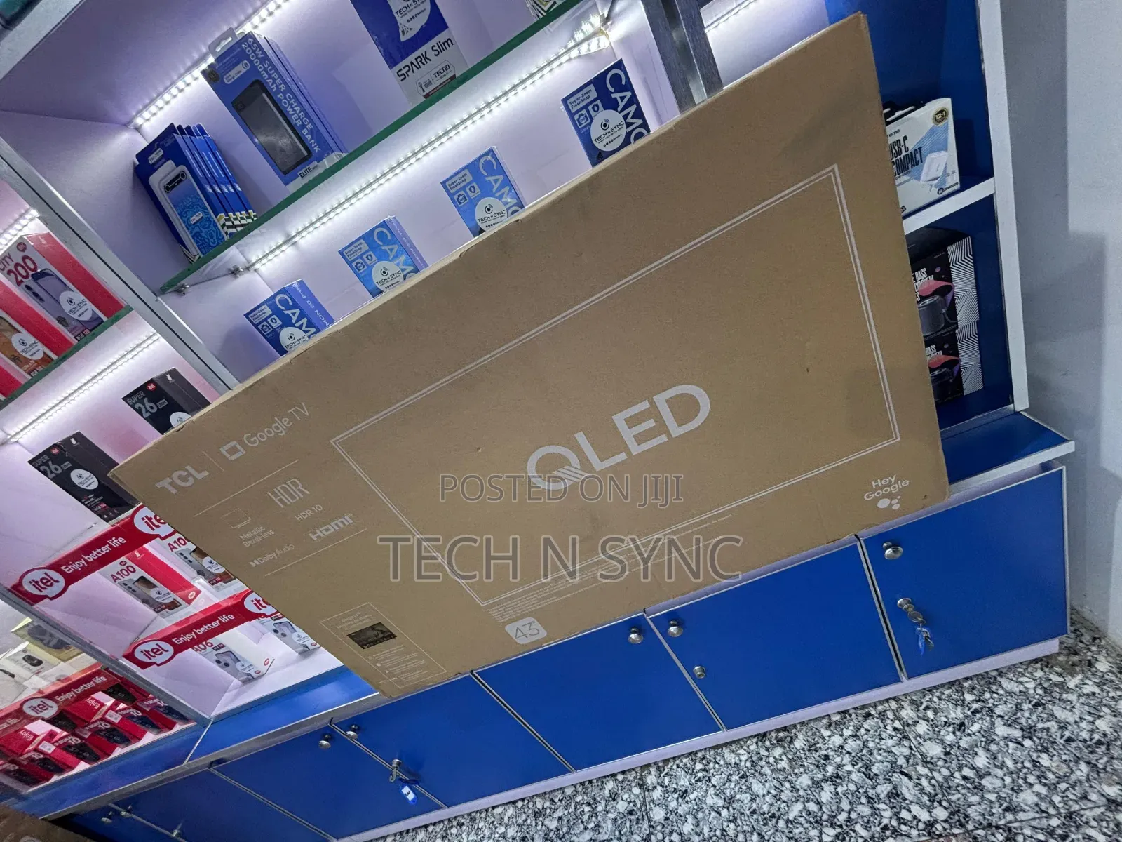 TCL Qled-FHD Smart Android Tv 43"