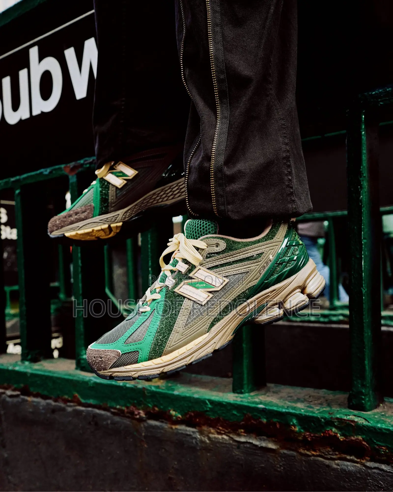 New Balance 1906r Diamond District Pack - Green Sneaker