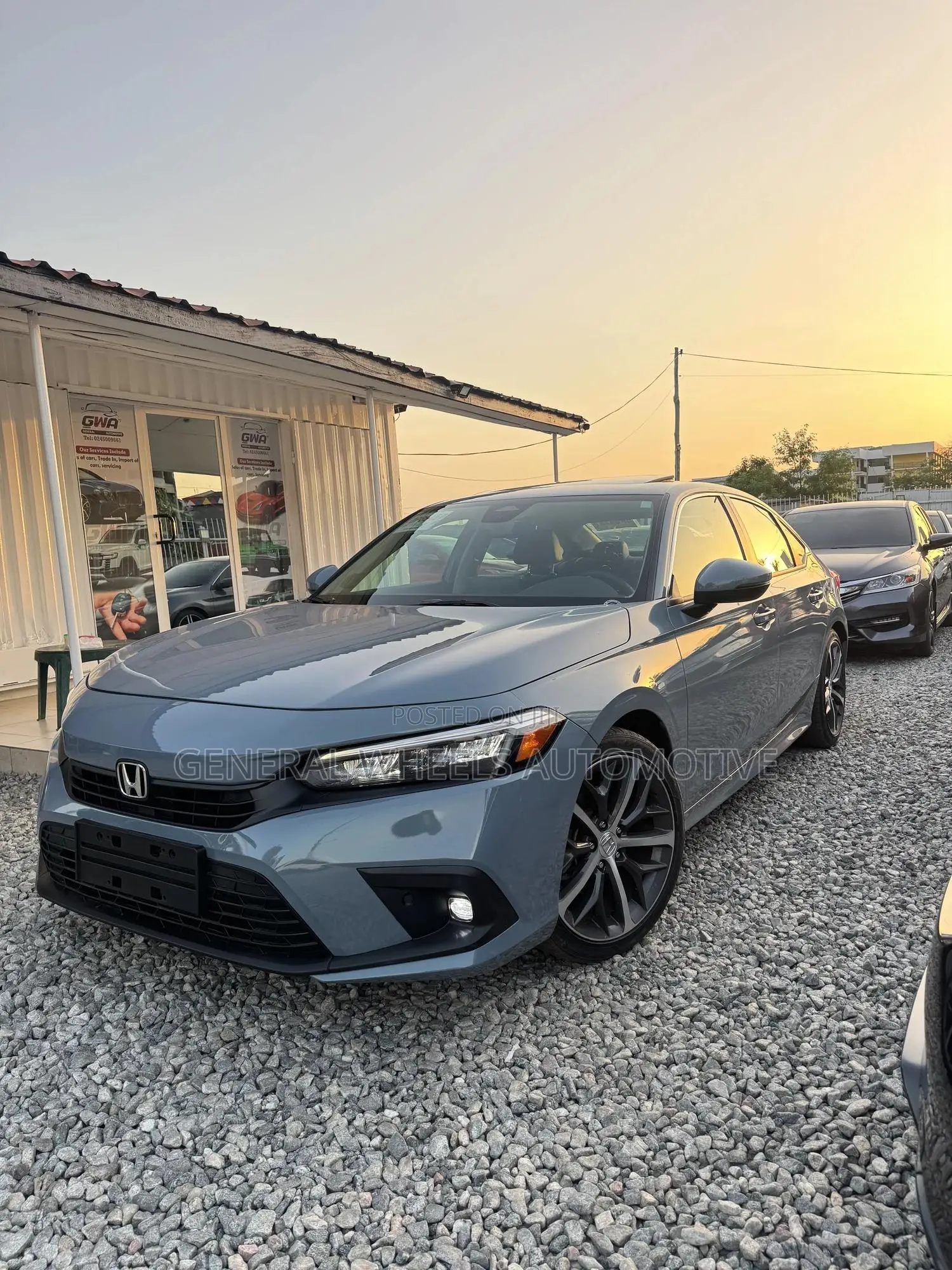 Honda Civic Touring CVT 2024 Blue