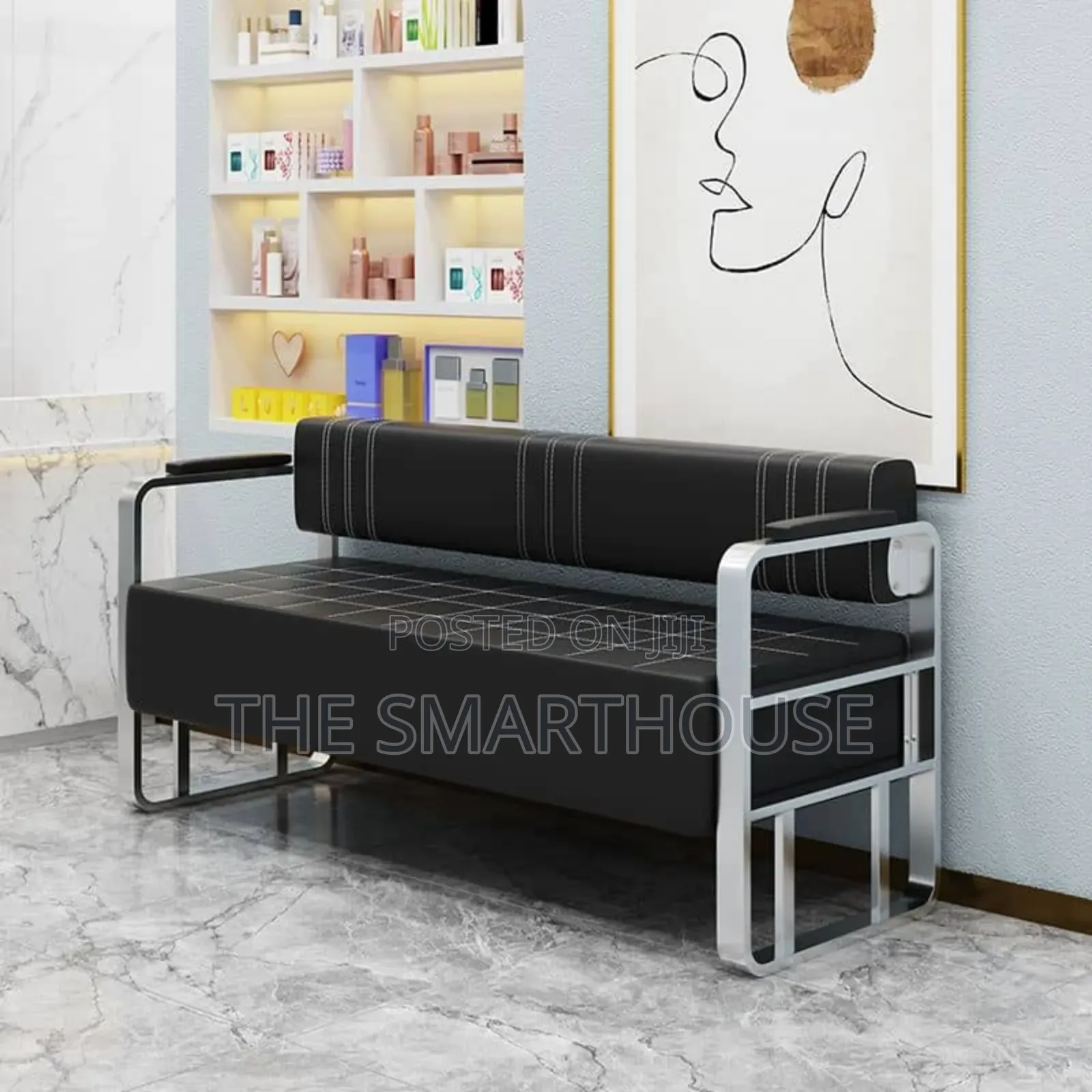 3 in 1 Executive Leather Chair for Offices, Salons and Living Room