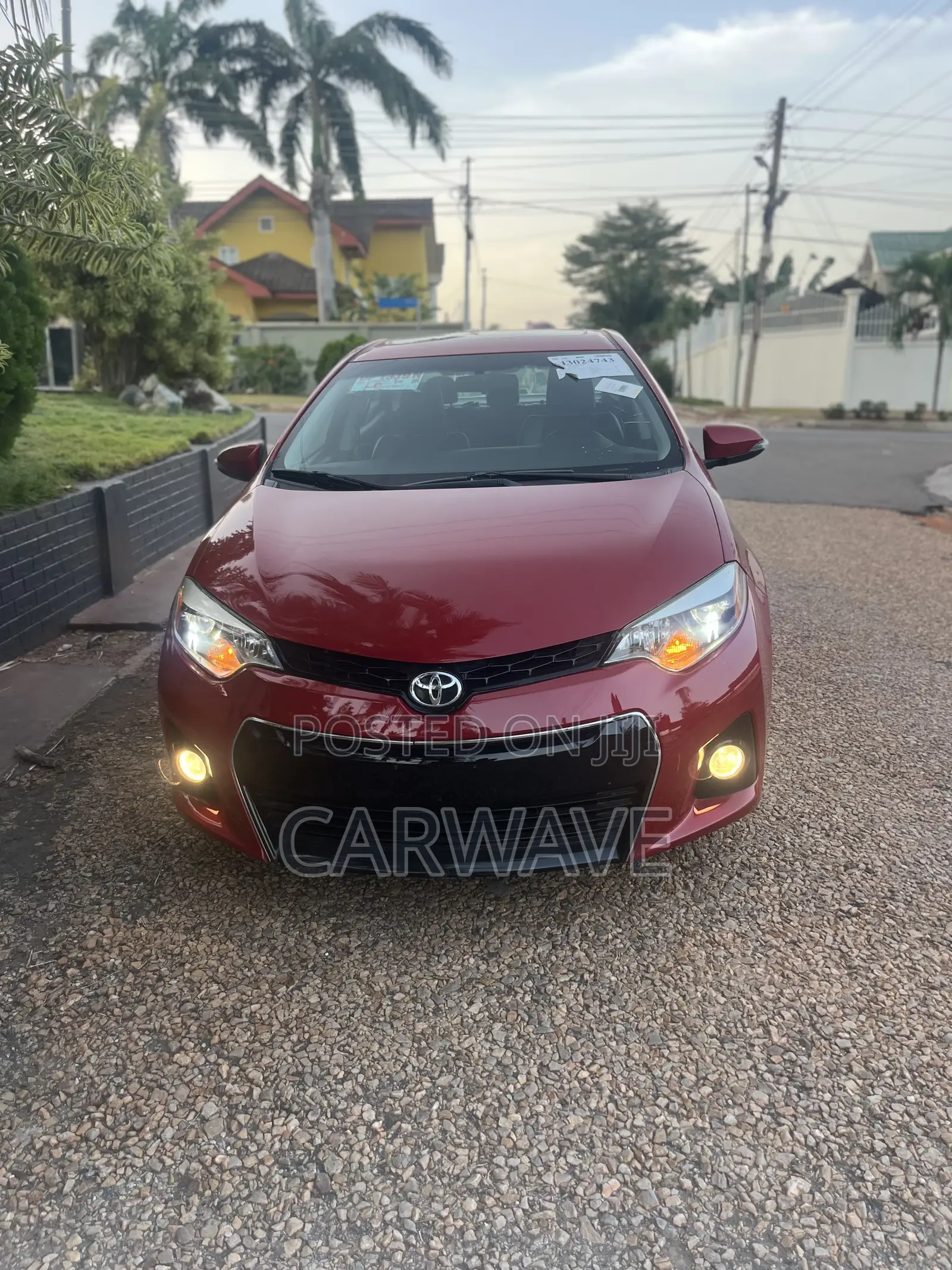 Toyota Corolla S 4dr Sedan (1.8L 4cyl CVT) 2016 Red