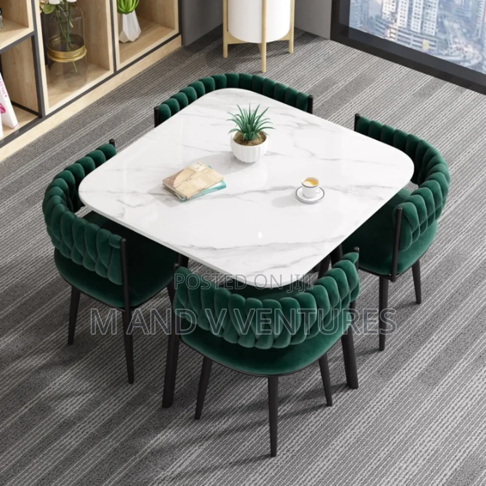 Marble Dining 4seater Degr