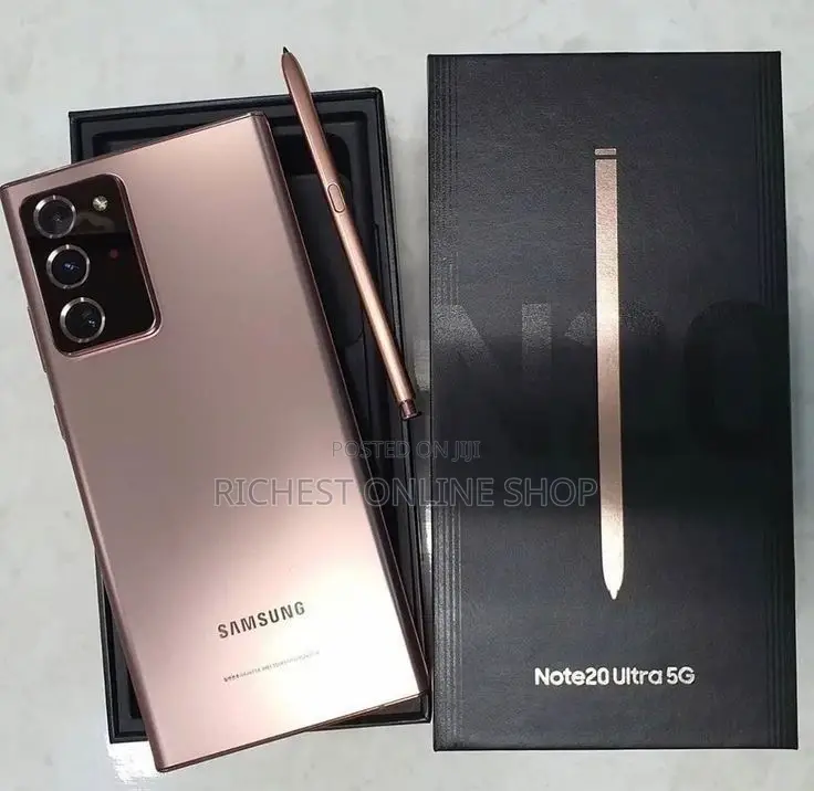 New Samsung Galaxy Note 20 Ultra 5G 128 GB Gold