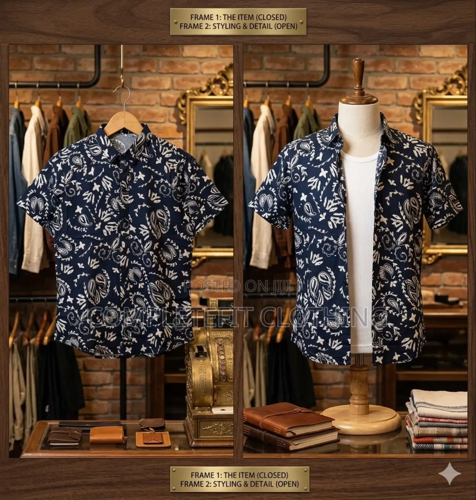 Causal Vintage Shirts Available W