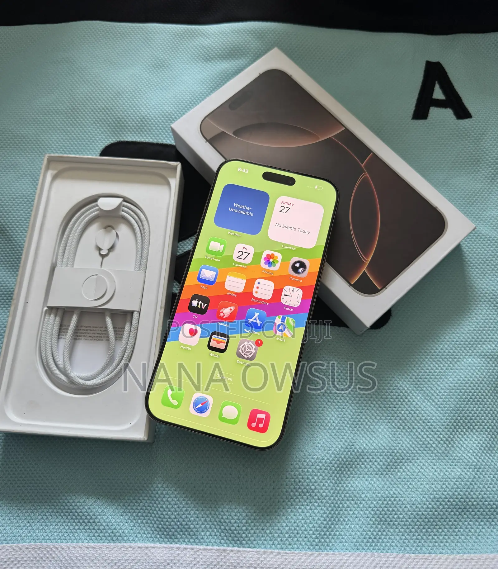 New Apple iPhone 16 Pro Max 256 GB Gold