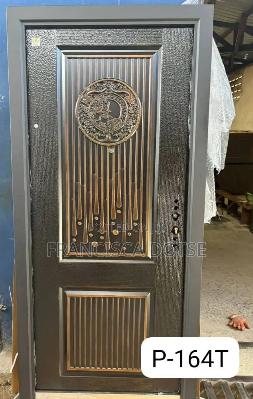 High Quality Anti Rust Single Standard Door