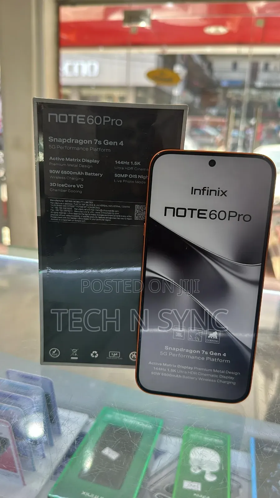 New Infinix Note 60 Pro 256 GB Black