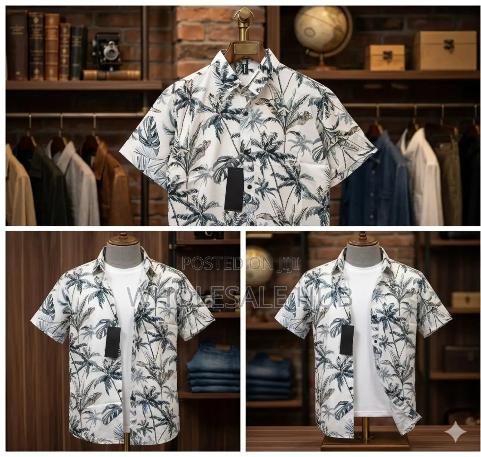 Men's Buttons Summer Shirt