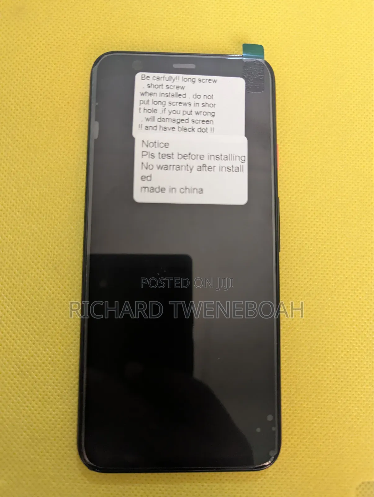 Google Pixel 4 Screen