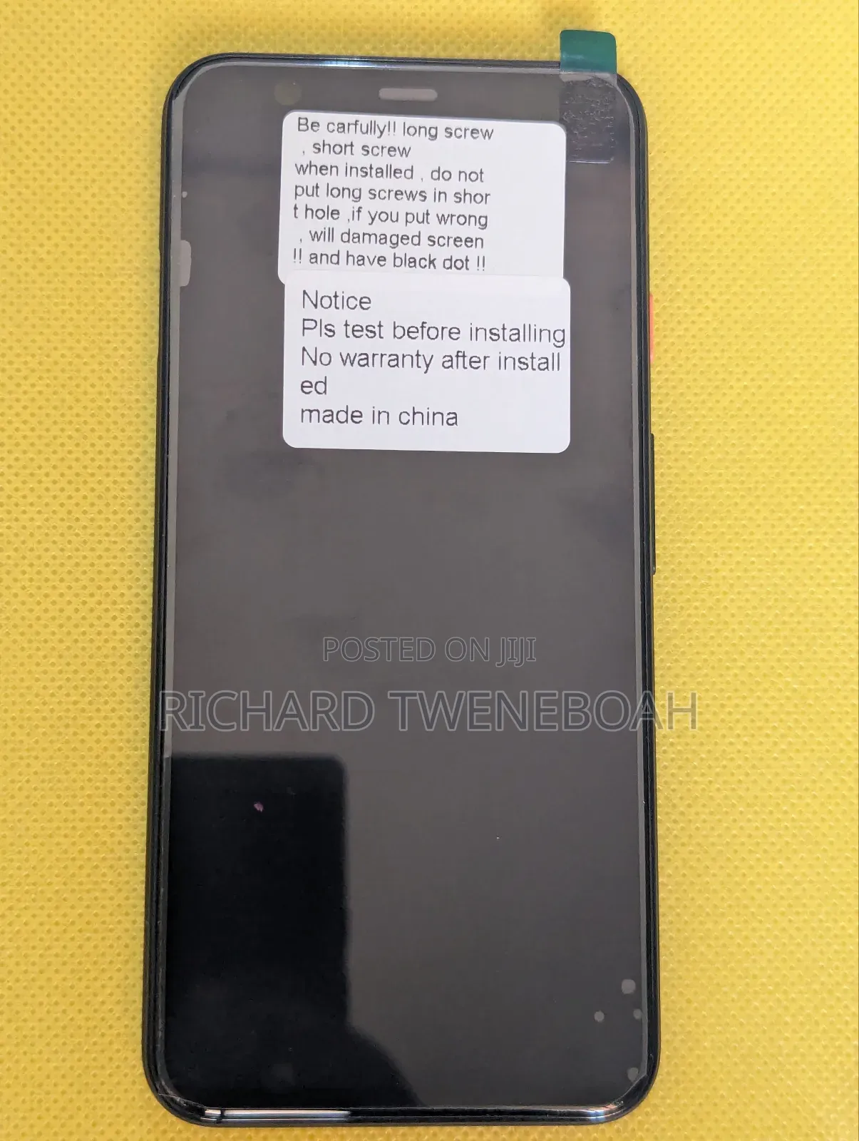 Google Pixel 4 Screen
