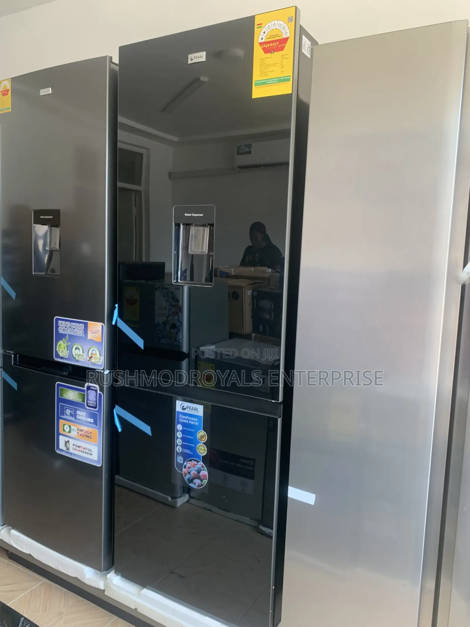 The Ultimate Fresh Pearl 309l Double-Door Smart Cooling Refrigerator