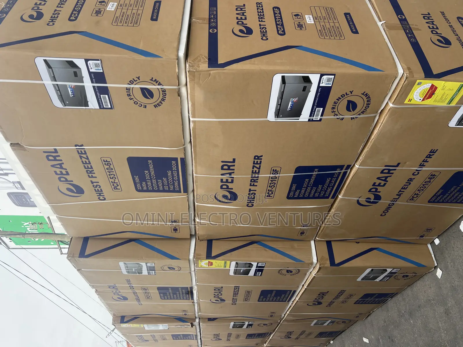 Brand New Pearl 420 Liters Double Door Chest Freezer