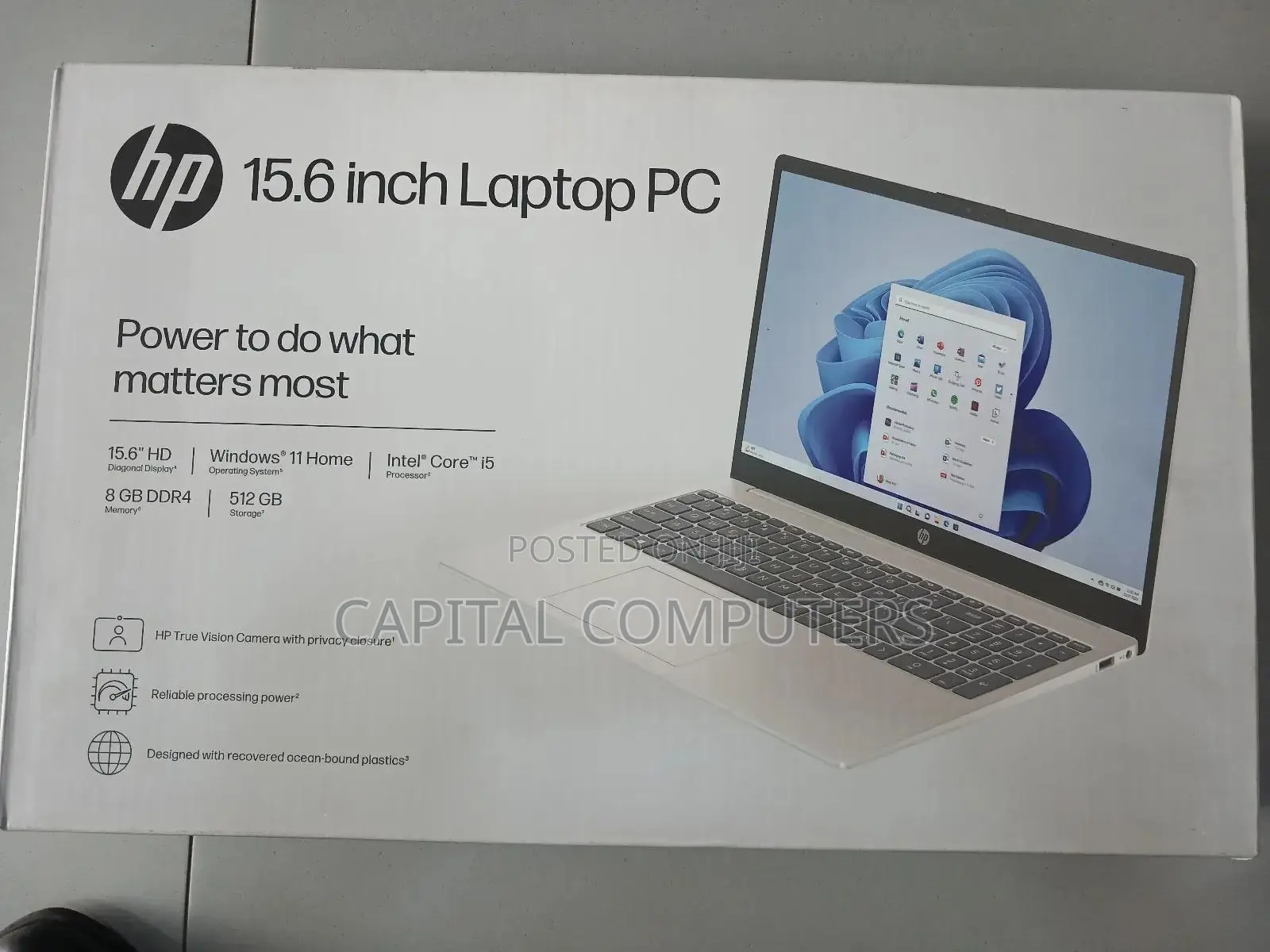 New Laptop HP 15 8GB Intel Core i5 SSD 512GB
