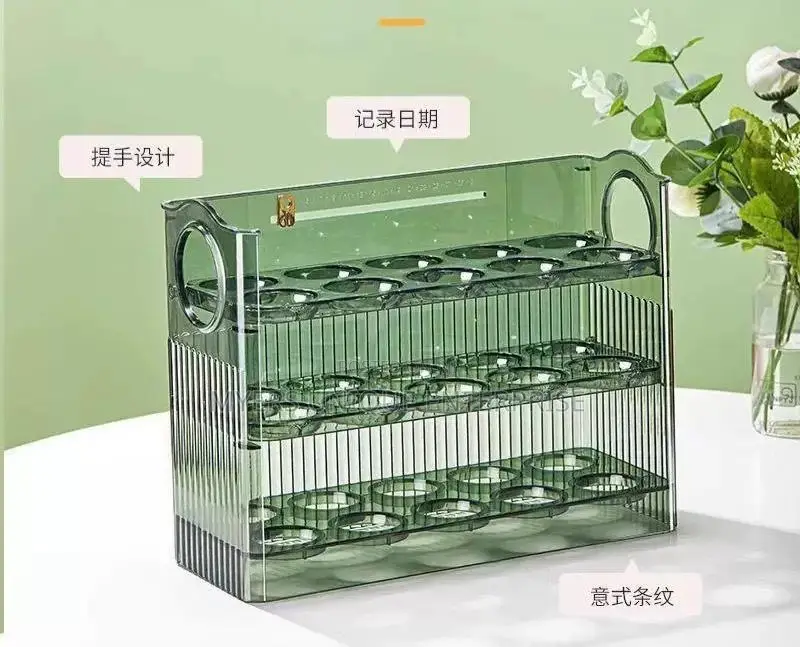 Egg Storage Container With Fridge Design
